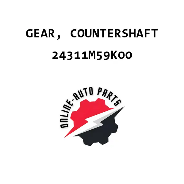 GEAR, COUNTERSHAFT