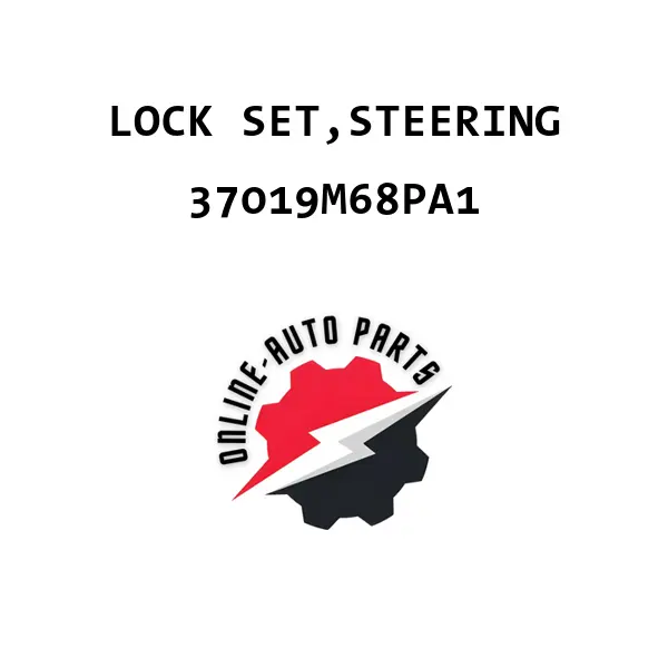 LOCK SET,STEERING - 37019M68PA1 - Maruti Suzuki