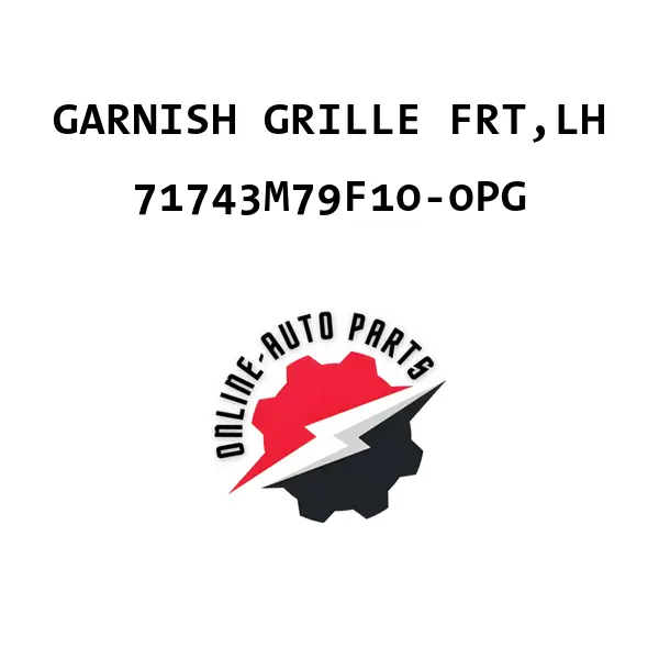 GARNISH GRILLE FRT,LH