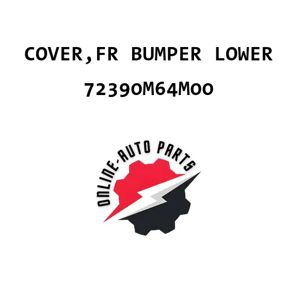 COVER,FR BUMPER LOWER