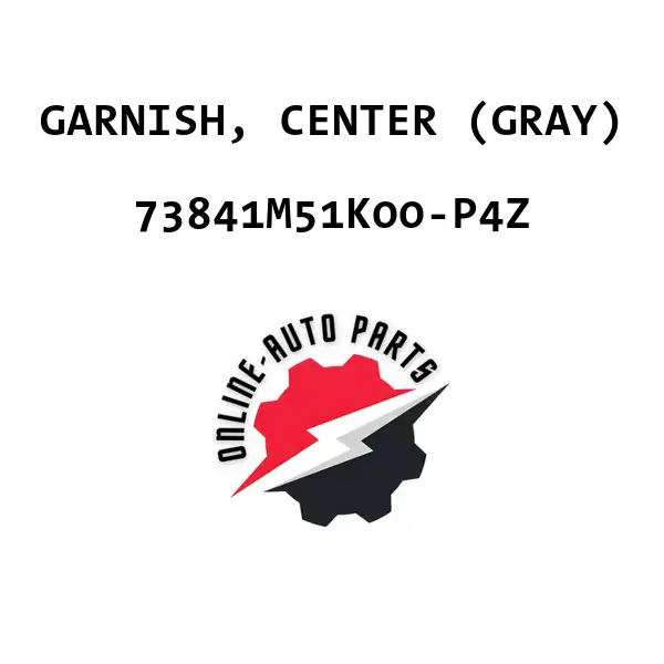 GARNISH, CENTER (GRAY)