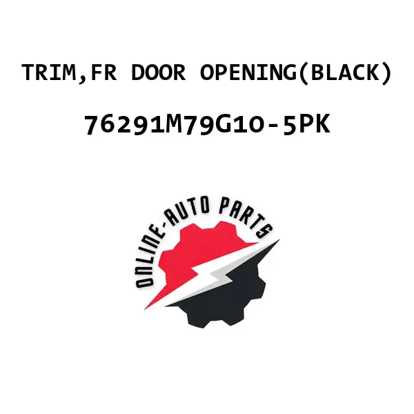 TRIM,FR DOOR OPENING(BLACK)