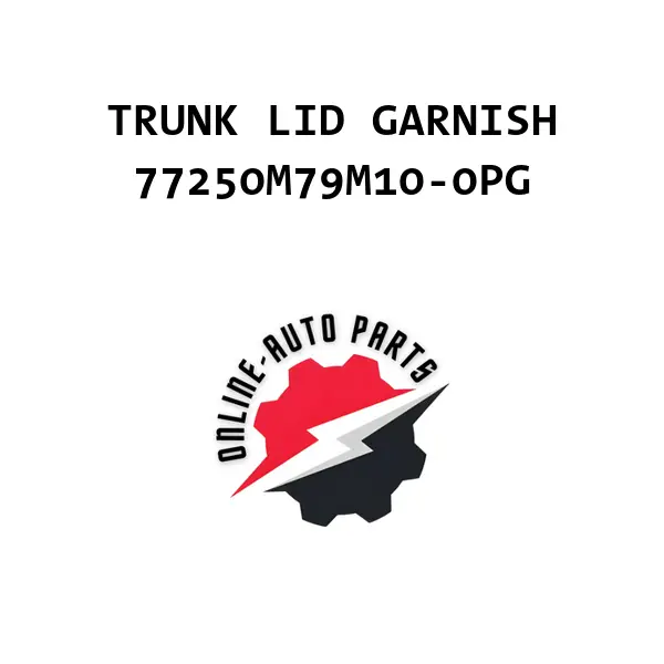 TRUNK LID GARNISH