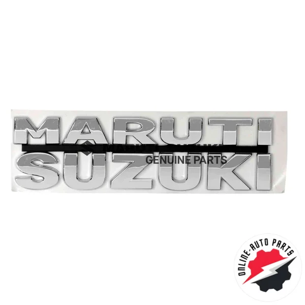EMBLEM, MARUTI SUZUKI (CHROME)