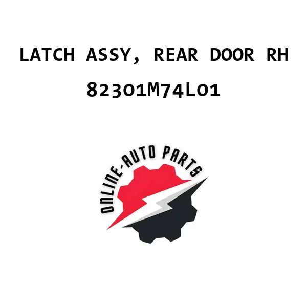 LATCH ASSY, REAR DOOR RH