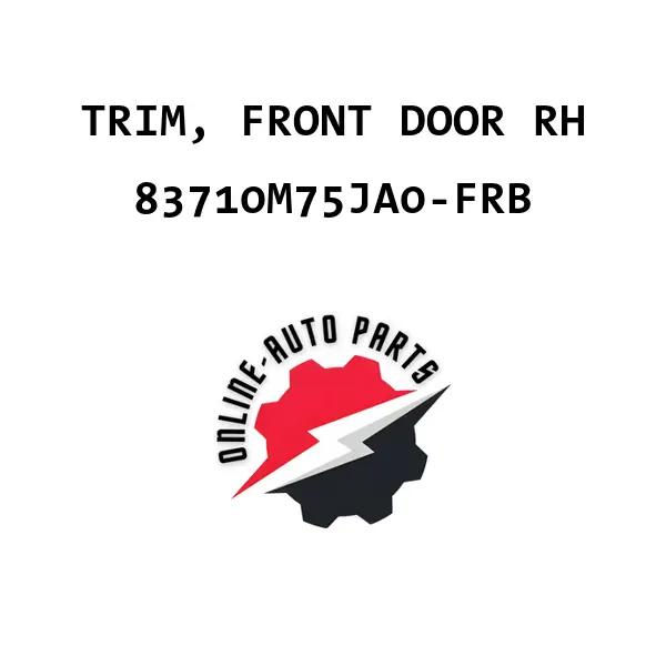 TRIM, FRONT DOOR RH