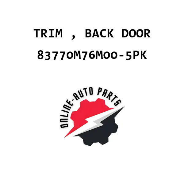 TRIM , BACK DOOR