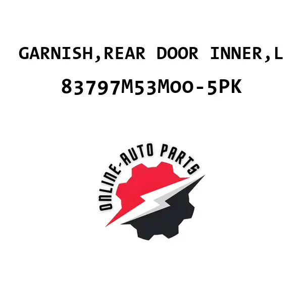 GARNISH,REAR DOOR INNER,L