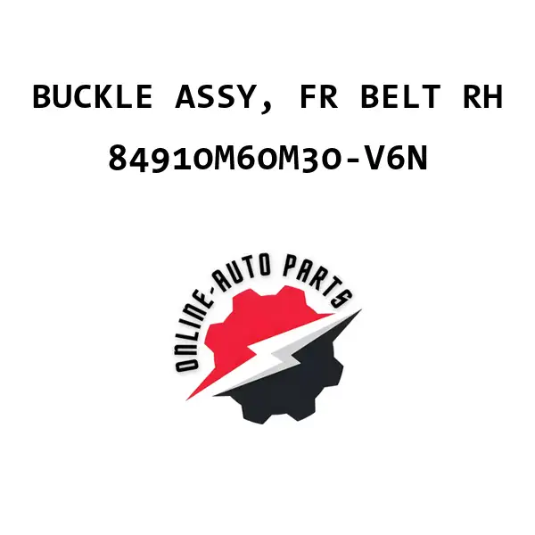BUCKLE ASSY, FR BELT RH
