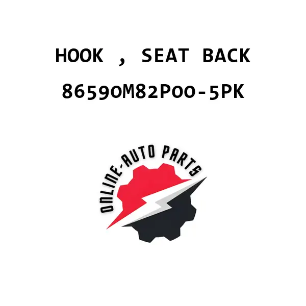 HOOK , SEAT BACK