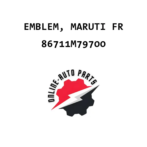 EMBLEM, MARUTI FR