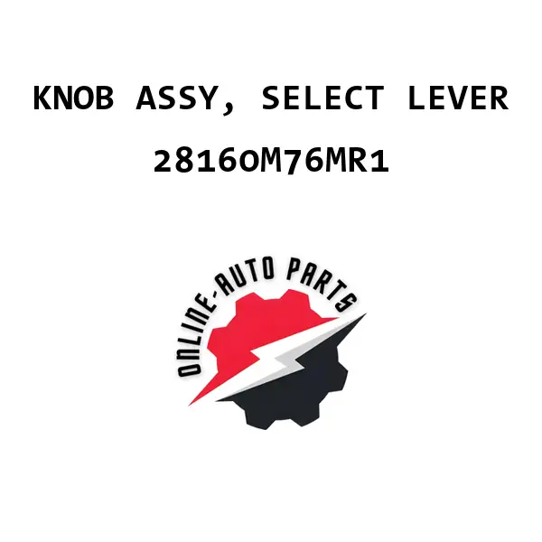 KNOB ASSY, SELECT LEVER
