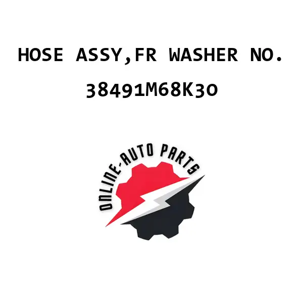 HOSE ASSY,FR WASHER NO. - 38491M68K30 - Maruti Suzuki
