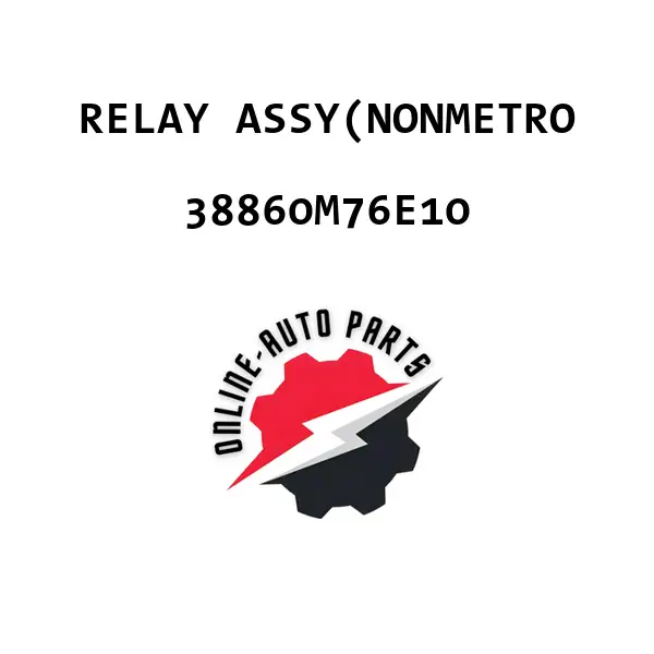 RELAY ASSY(NONMETRO - 38860M76E10 - Maruti Suzuki