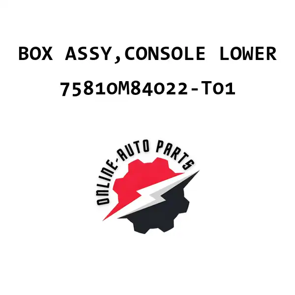 BOX ASSY,CONSOLE LOWER