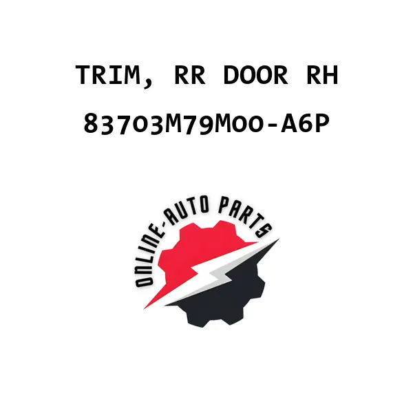 TRIM, RR DOOR RH - 83703M79M00-A6P - Maruti Suzuki