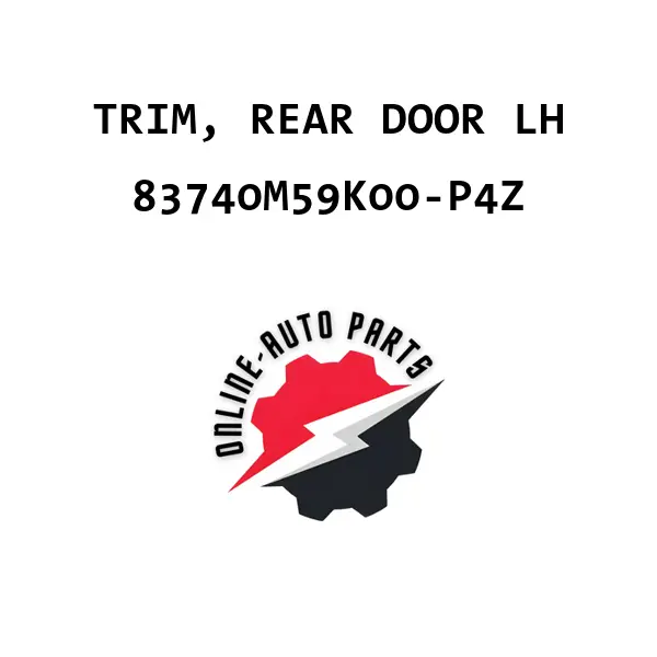 TRIM, REAR DOOR LH