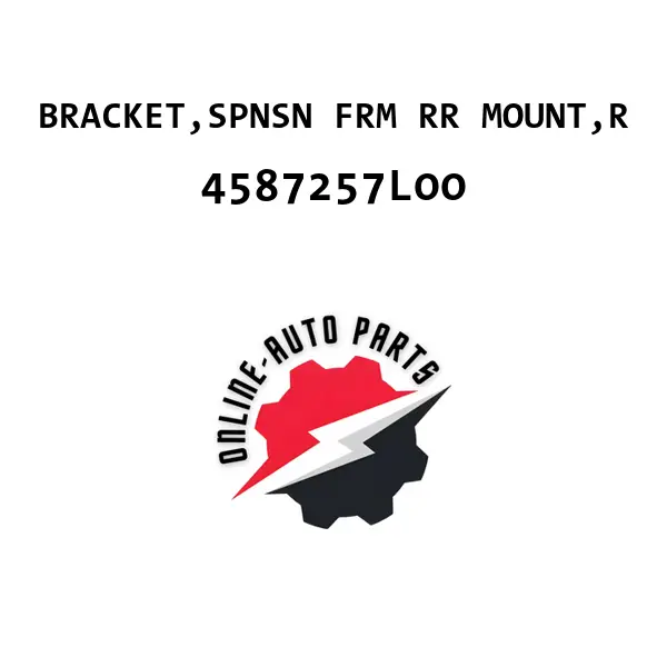 BRACKET,SPNSN FRM RR MOUNT,R - 4587257L00 - Maruti Suzuki