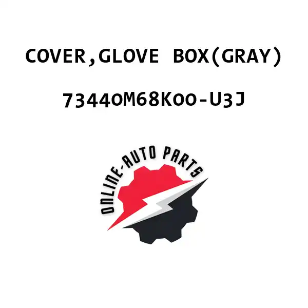 COVER,GLOVE BOX(GRAY) - 73440M68K00-U3J - Maruti Suzuki