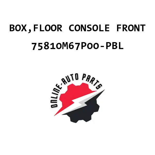 BOX,FLOOR CONSOLE FRONT