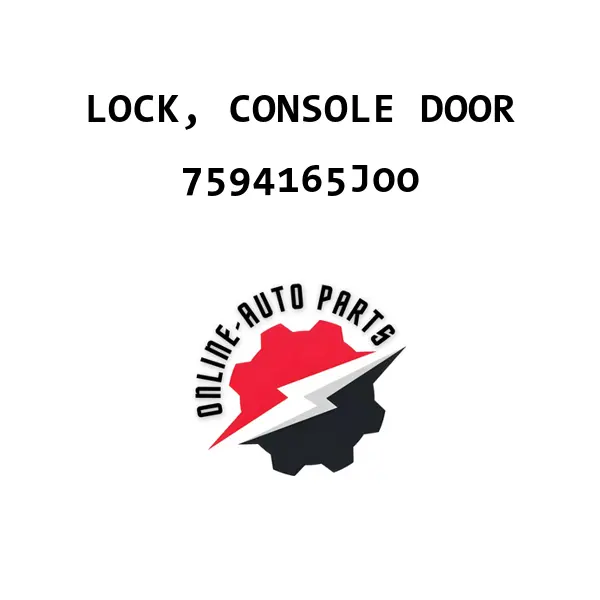 LOCK, CONSOLE DOOR