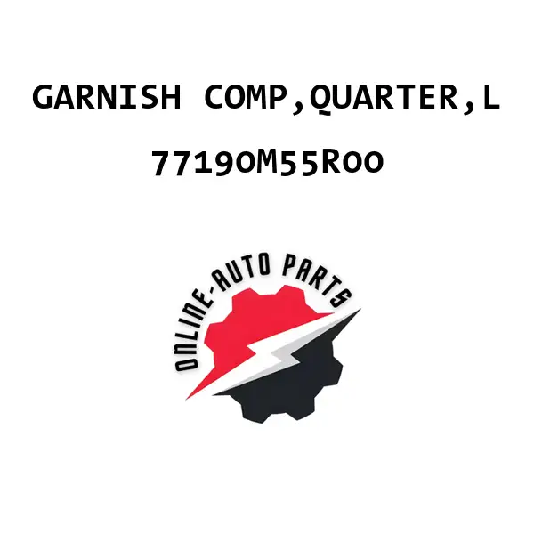 GARNISH COMP,QUARTER,L - 77190M55R00 - Maruti Suzuki