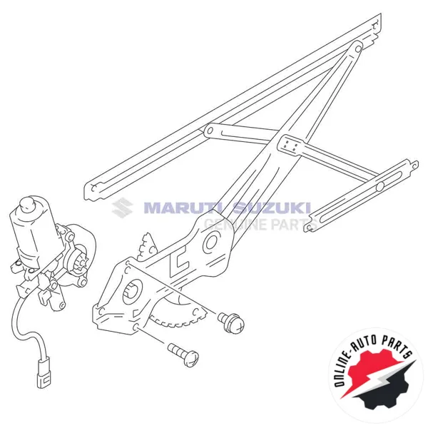 REGULATOR ASSY FRT DR WDW, RH