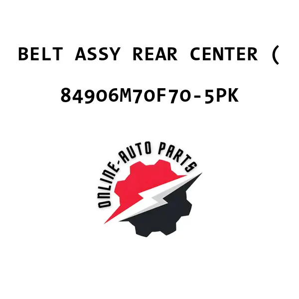 BELT ASSY REAR CENTER (