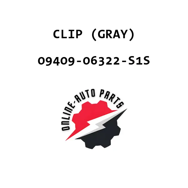 CLIP (GRAY) - 09409-06322-S1S - Maruti Suzuki
