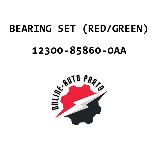 BEARING SET (RED/GREEN) - 12300-85860-0AA - Maruti Suzuki