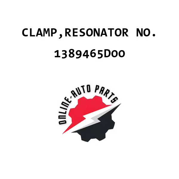 CLAMP,RESONATOR NO. - 1389465D00 - Maruti Suzuki