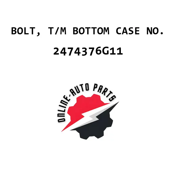 BOLT, T/M BOTTOM CASE NO. - 2474376G11 - Maruti Suzuki
