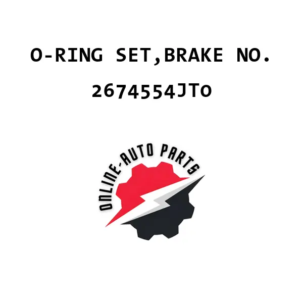 O-RING SET,BRAKE NO. - 2674554JT0 - Maruti Suzuki