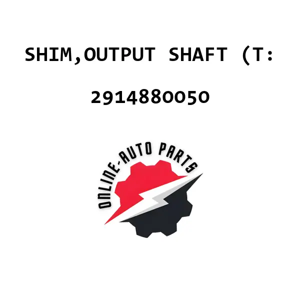 SHIM,OUTPUT SHAFT (T: - 2914880050 - Maruti Suzuki
