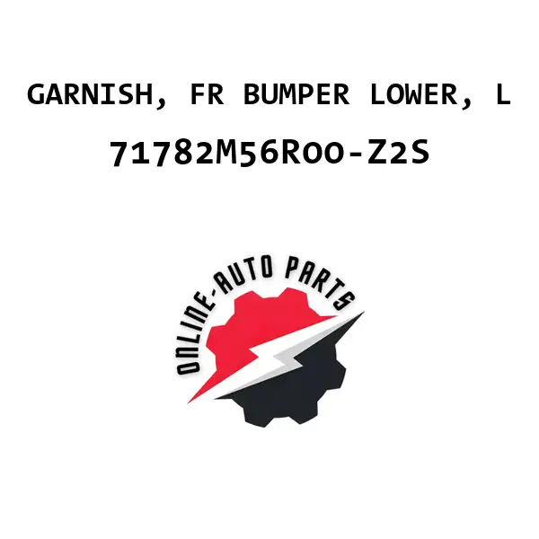 GARNISH, FR BUMPER LOWER, L - 71782M56R00-Z2S - Maruti Suzuki