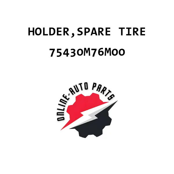 HOLDER,SPARE TIRE - 75430M76M00 - Maruti Suzuki