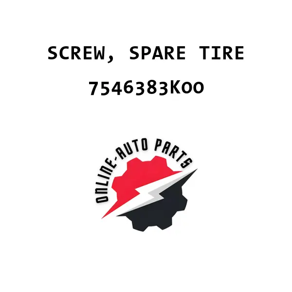 SCREW, SPARE TIRE - 7546383K00 - Maruti Suzuki