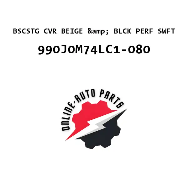 BSCSTG CVR BEIGE & BLCK PERF SWFT - 990J0M74LC1-080 - Maruti Suzuki