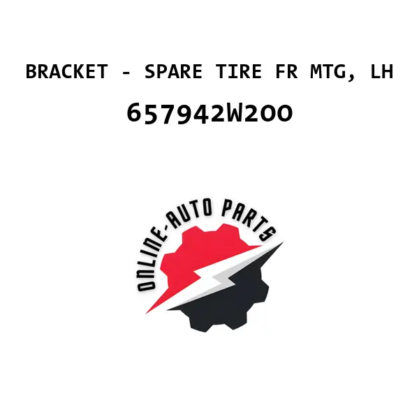 BRACKET - SPARE TIRE FR MTG, LH - 657942W200 - Mobis (Hyundai, Kia)