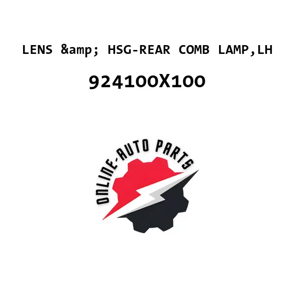 LENS & HSG-REAR COMB LAMP,LH