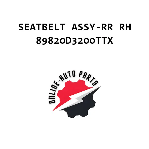 SEATBELT ASSY-RR RH - 89820D3200TTX - Mobis (Hyundai, Kia)