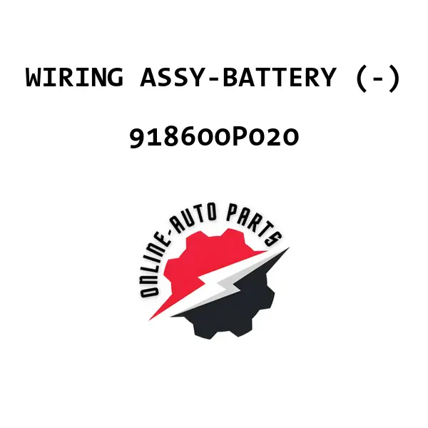 WIRING ASSY-BATTERY (-) - 918600P020 - Mobis (Hyundai, Kia)