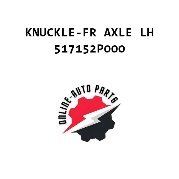 KNUCKLE-FR AXLE LH