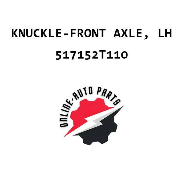 KNUCKLE-FRONT AXLE, LH