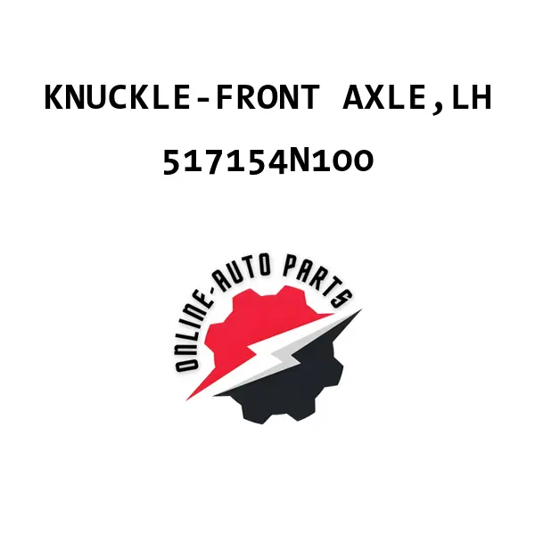 KNUCKLE-FRONT AXLE,LH - 517154N100 - Mobis (Hyundai, Kia)