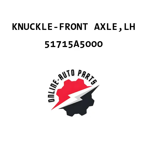 KNUCKLE-FRONT AXLE,LH - 51715A5000 - Mobis (Hyundai, Kia)