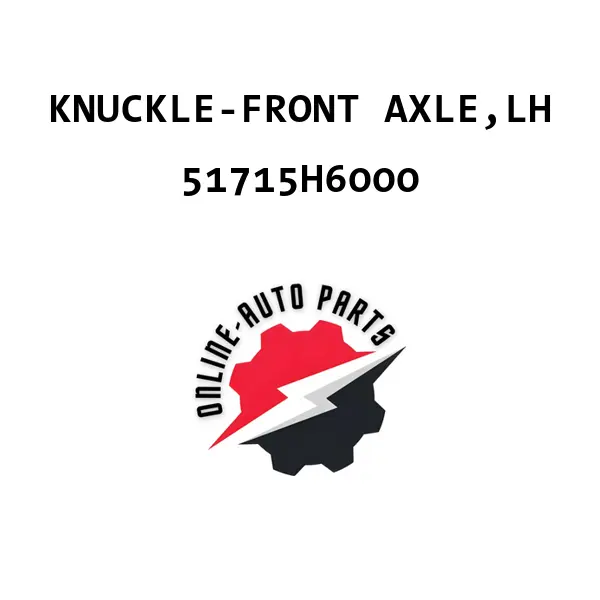KNUCKLE-FRONT AXLE,LH - 51715H6000 - Mobis (Hyundai, Kia)