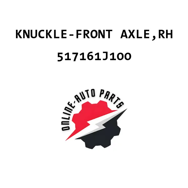 KNUCKLE-FRONT AXLE,RH - 517161J100 - Mobis (Hyundai, Kia)