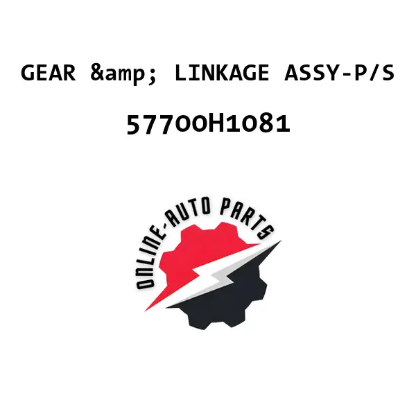 GEAR & LINKAGE ASSY-P/S - 57700H1081 - Mobis (Hyundai, Kia)