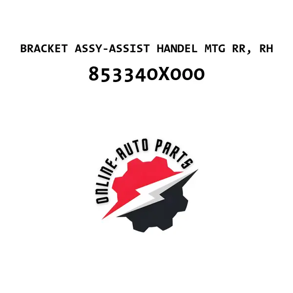 BRACKET ASSY-ASSIST HANDEL MTG RR, RH - 853340X000 - Mobis (Hyundai, Kia)